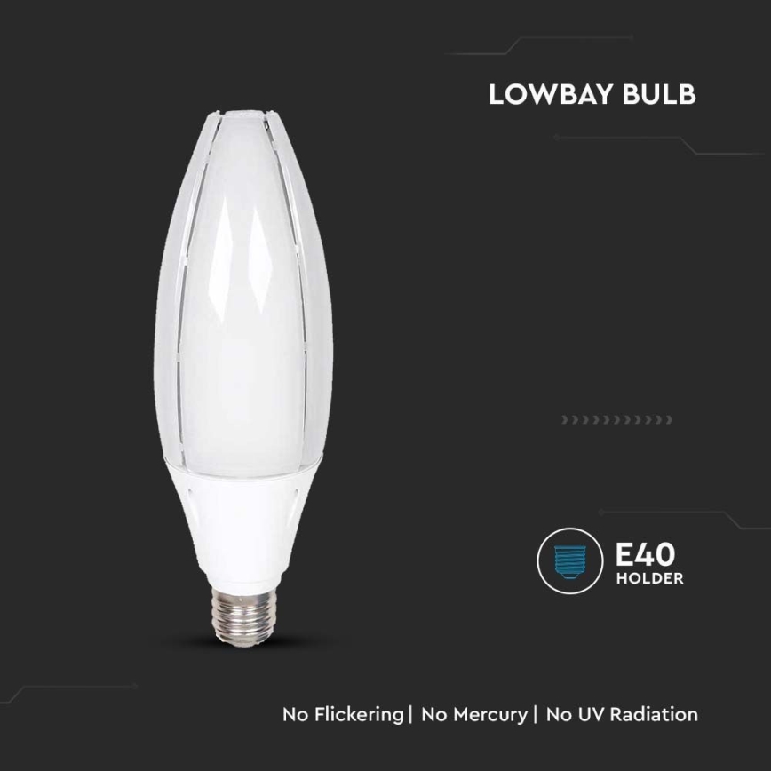 LED-Lampe SAMSUNG CHIP E40/60W/230V 4000K
