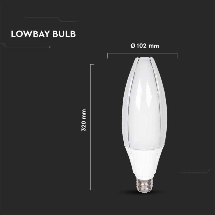 LED-Lampe SAMSUNG CHIP E40/60W/230V 4000K