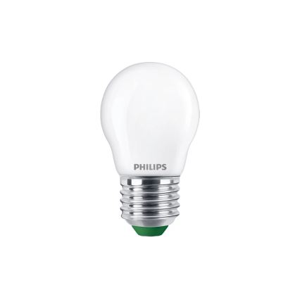 LED-Lampe ULTRAEFFICIENT Philips P45 E27/1,2W/230V 2700K