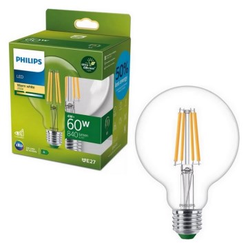 LED-Lampe ULTRAEFFICIENT VINTAGE Philips G95 E27/4W/230V 2700K