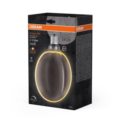 Dimmbares LED-Vintage-Filament-Leuchtmittel E27, 4 W, 230 V, 1800 K – Osram
