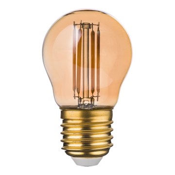 LED-Leuchtmittel AMBER G45 E27/4,5W/230V 2200K