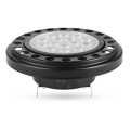 LED-Leuchtmittel AR111 G53/12W/12V 3000K schwarz 30°