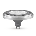 LED-Leuchtmittel AR111 GU10/12W/230V 3000K silbern 30°