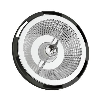 LED-Leuchtmittel AR111 GU10/12W/230V 4000K 15° schwarz