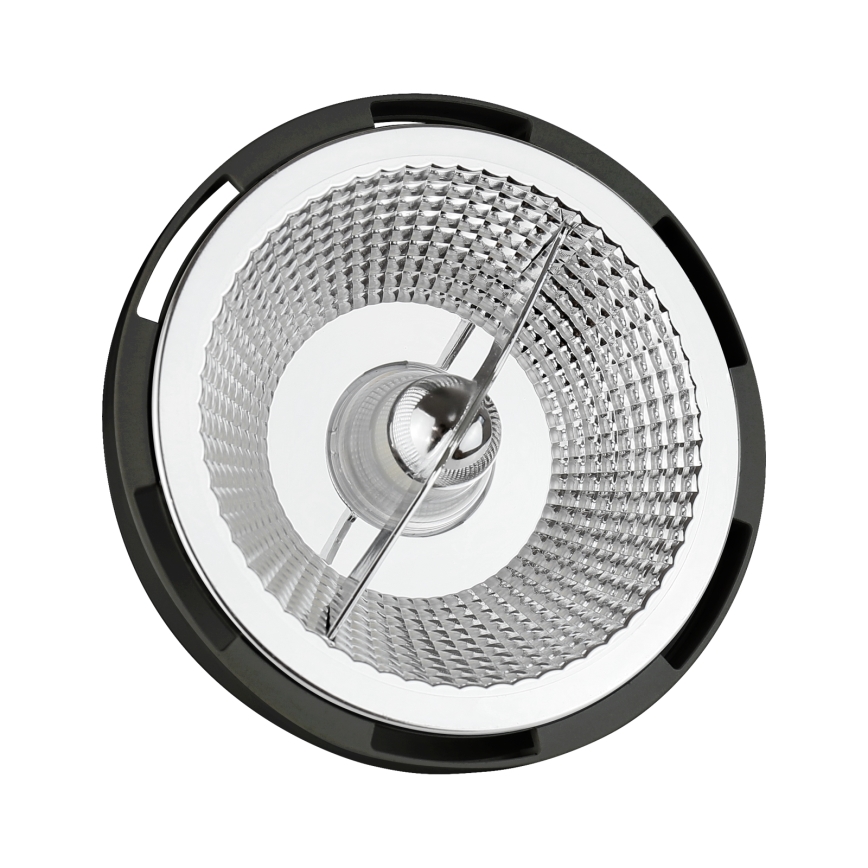 LED-Leuchtmittel AR111 GU10/12W/230V 4000K 15° schwarz