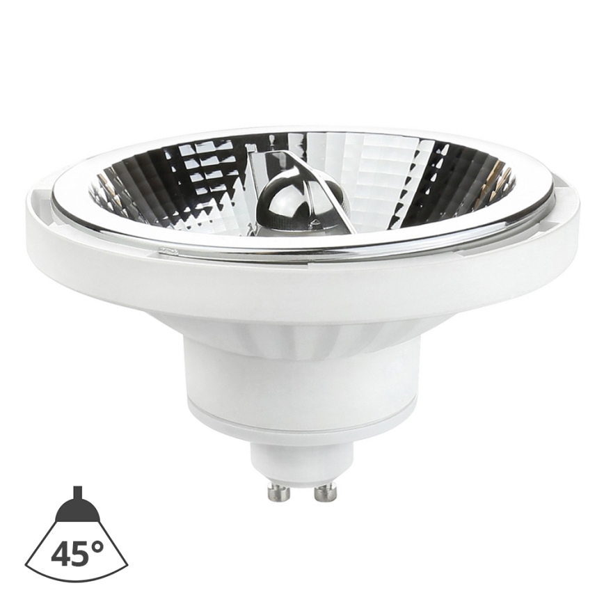 LED-Leuchtmittel AR111 GU10/12W/230V 6000K 45° weiß