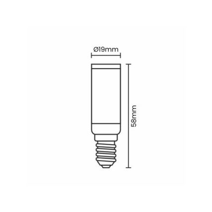 LED-Lampe E14/4,5W/230V 2800K