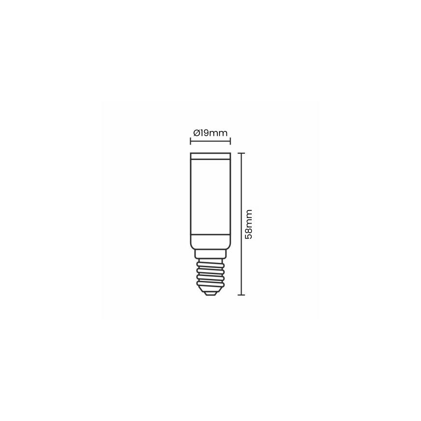 LED-Lampe E14/4,5W/230V 2800K