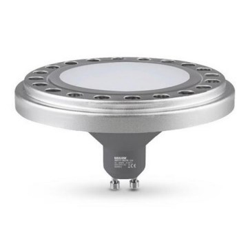 LED-Leuchtmittel ECOLINE AR111 GU10/12W/230V 3000K 120° silbern - Brilagi