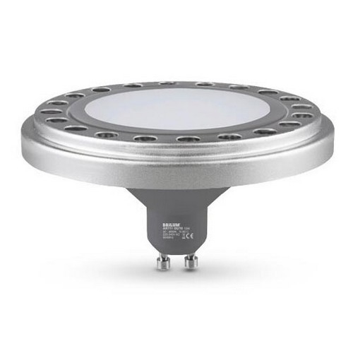 LED-Leuchtmittel ECOLINE AR111 GU10/12W/230V 3000K 120° silbern - Brilagi