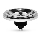 LED-Leuchtmittel ECOLINE HALO AR111 GU10/12W/230V 3000K 24° - Brilagi