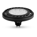LED-Leuchtmittel ECOLINE SOFT AR111 GU10/9W/230V 3000K 30° schwarz - Brilagi
