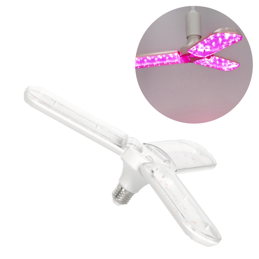 LED-Leuchtmittel für die Pflanzenzucht PLANTY E27/24W/230V 1200K