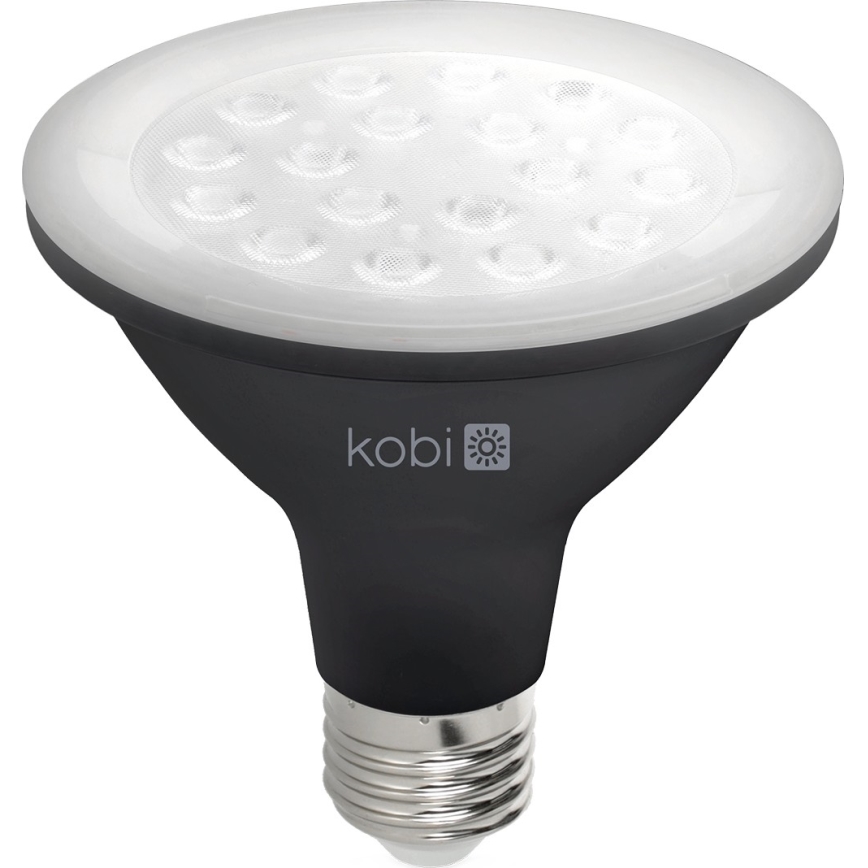 LED-Leuchtmittel für die Pflanzenzucht PLANTY E27/9W/230V 1200K schwarz
