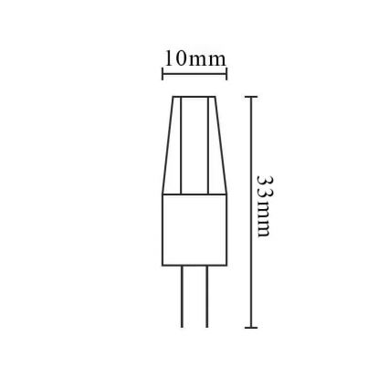 LED-Leuchtmittel G4/1,5W/12V 4000K
