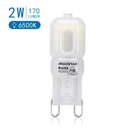 LED-Leuchtmittel G9/2W/230V 6500K - Aigostar