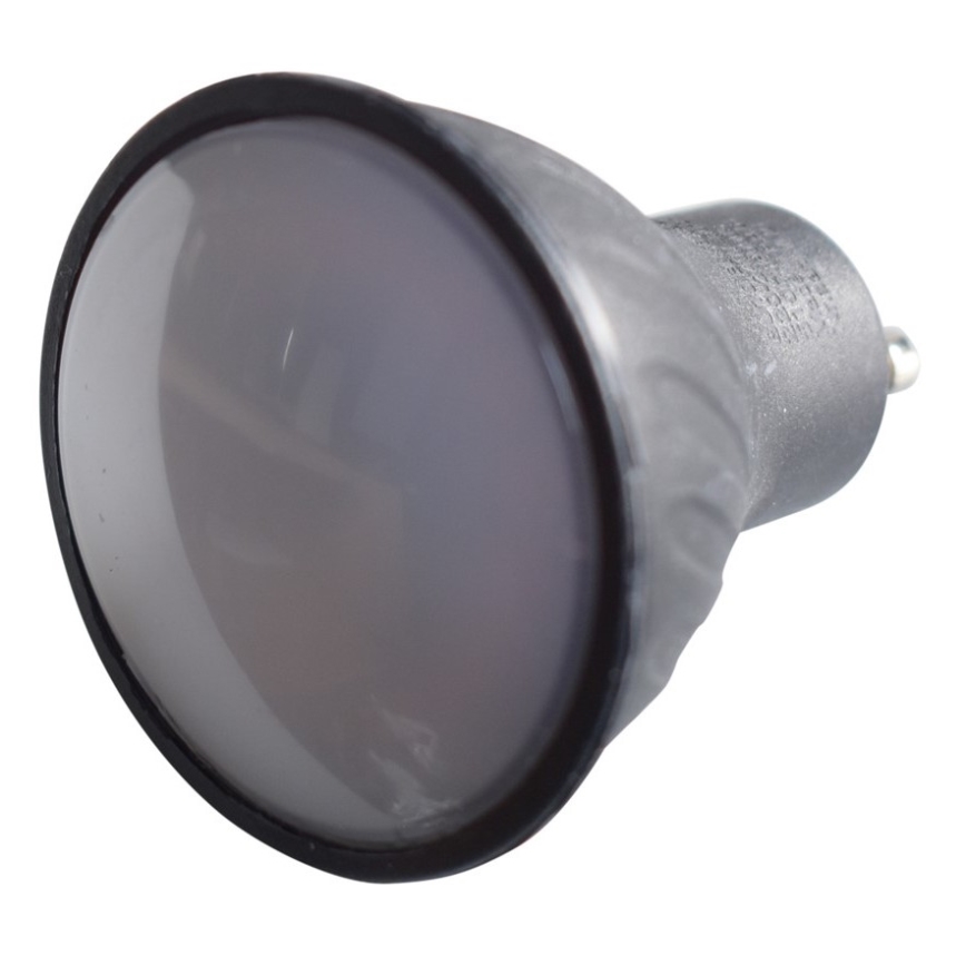 LED-Leuchtmittel GU10/6W/230V 3000K schwarz