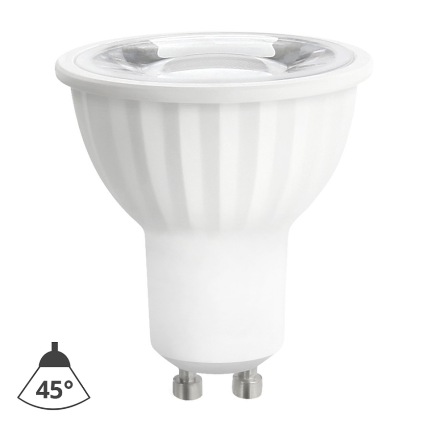 LED-Leuchtmittel GU10/6W/230V 4000K 45° weiß