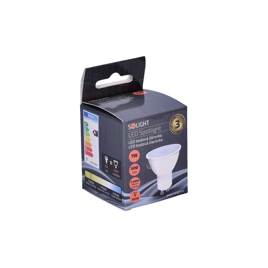 LED Leuchtmittel GU10/7W/230V 3000K