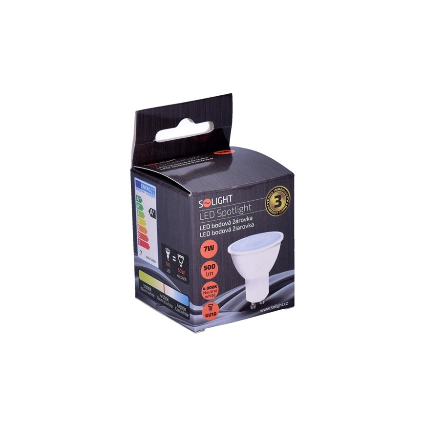 LED Leuchtmittel GU10/7W/230V 4000K