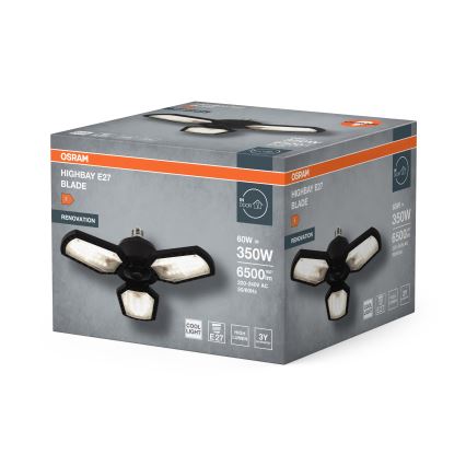 LED-Leuchtmittel HIGHBAY E27/60W/230V 4000K - Osram