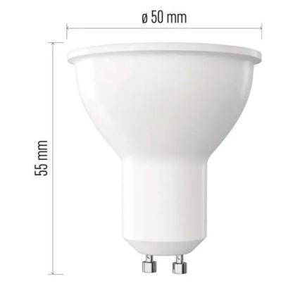 LED-Leuchtmittel MR16 GU10/3W/230V 4000K Energieklasse A