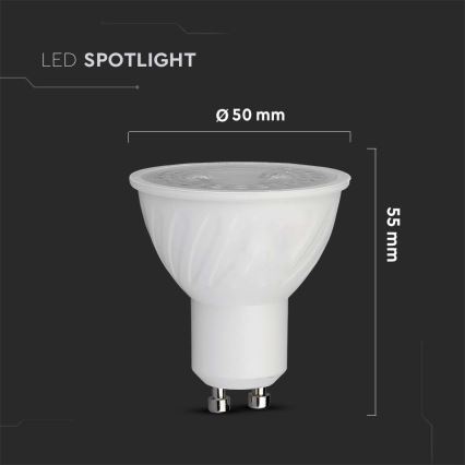 LED-Leuchtmittel SAMSUNG CHIP GU10/6W/230V 4000K