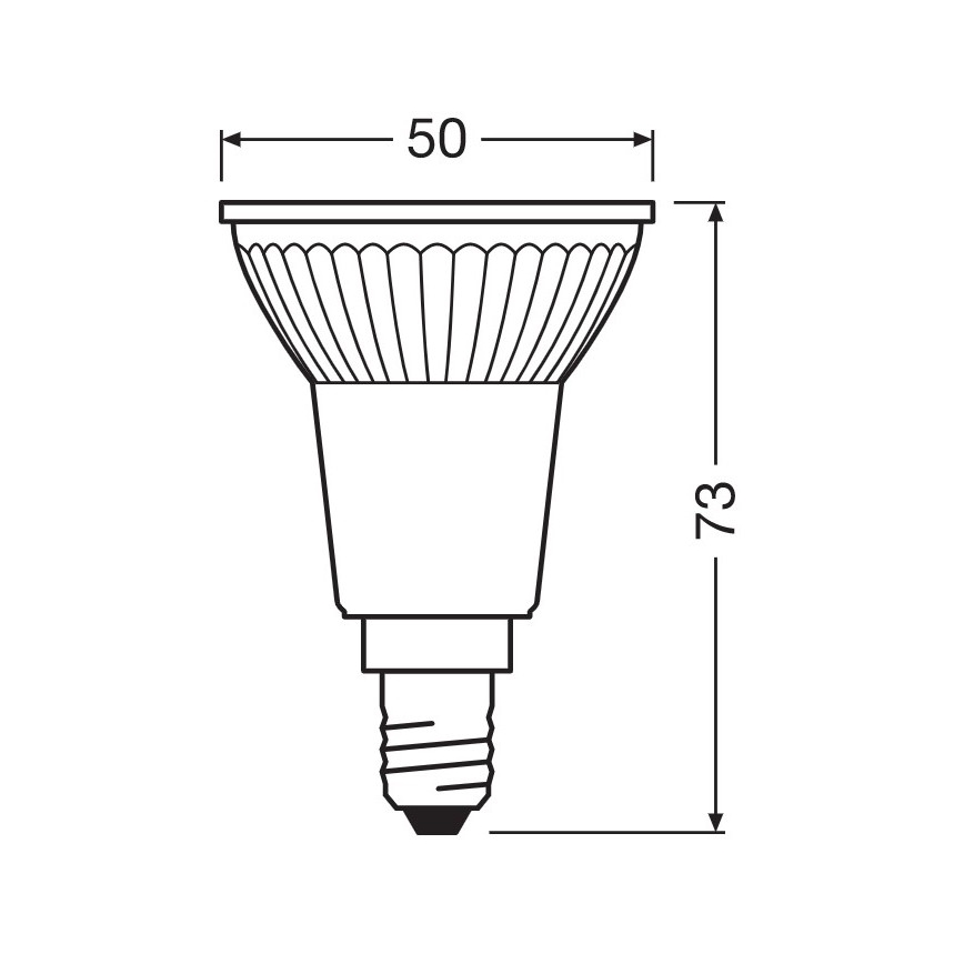 LED-Leuchtmittel STAR PAR16 E14/4,5W/230V 2700K - Osram