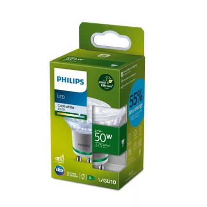 LED-Leuchtmittel ULTRAEFFICIENT Philips PAR16 GU10/2,1W/230V 4000K