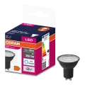 LED-Leuchtmittel VALUE PAR16 GU10/4,5W/230V 4000K 36° schwarz - Ledvance