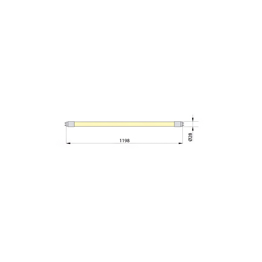 LED Leuchtstofflampe ECOSTER T8 G13/18W/230V 3000K
