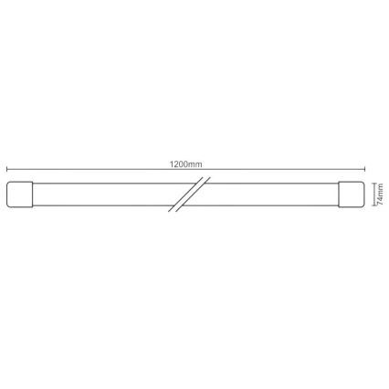 LED-Leuchtstofflampe LED/36W/230V 4000K 120 cm