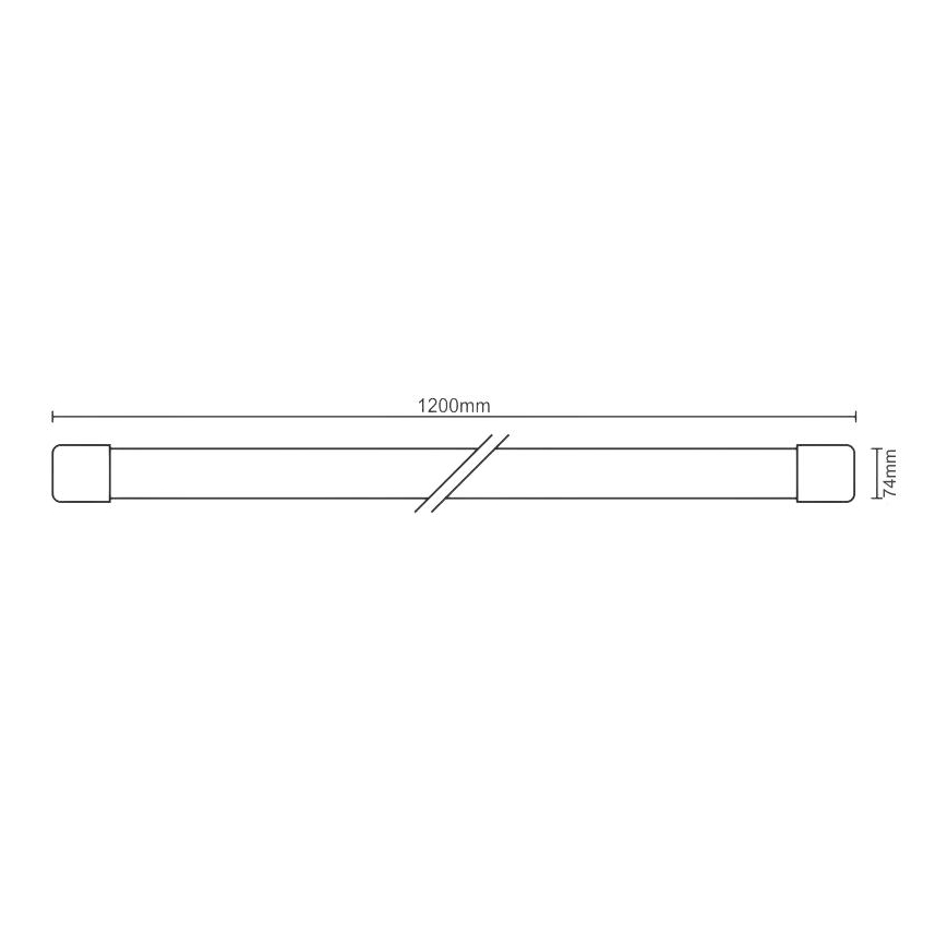 LED-Leuchtstofflampe LED/36W/230V 4000K 120 cm