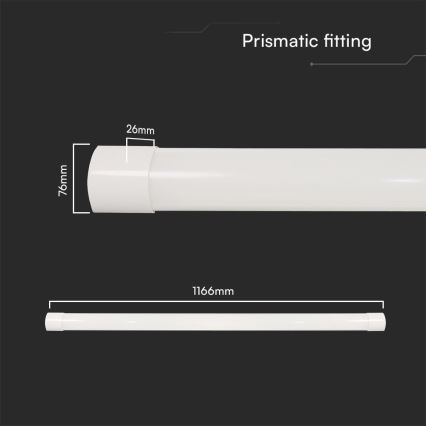 LED-Leuchtstofflampe LED/40W/230V 3000/4000/6500K 116 cm