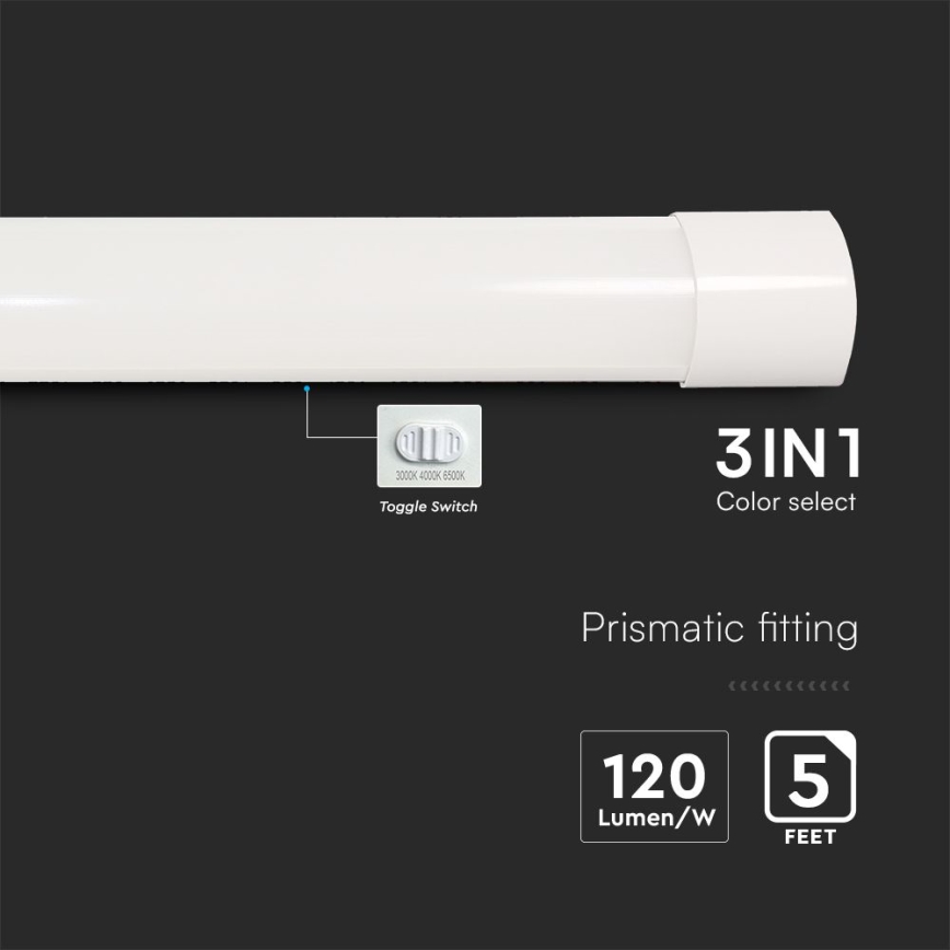 LED-Leuchtstofflampe LED/50W/230V 3000/4000/6500K 146 cm