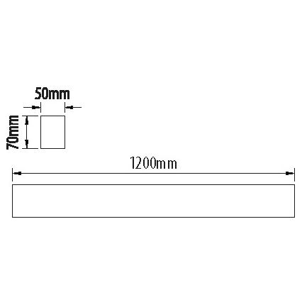 LED-Leuchtstofflampe LINIK LED/40W/230V 4000K weiß