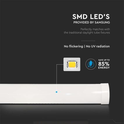 LED-Leuchtstofflampe SAMSUNG CHIP LED/40W/230V 6500K 120 cm