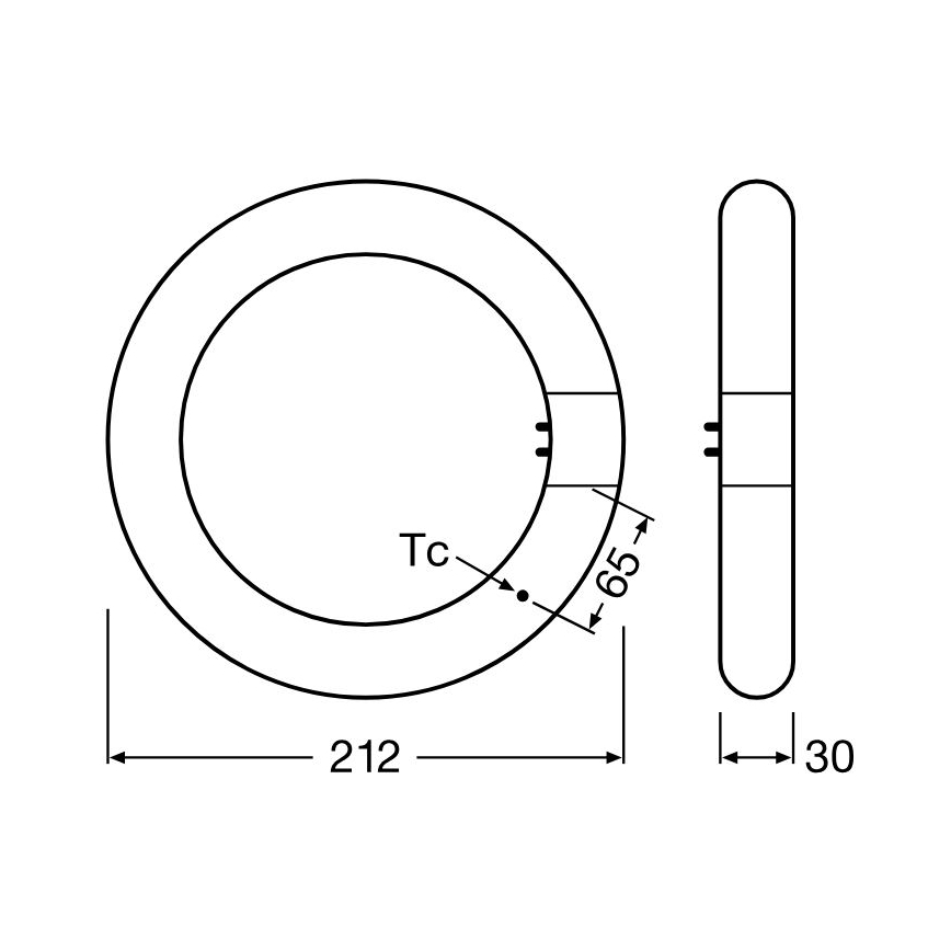 LED-Leuchtstoffröhre G10q/11W/230V 3000K - Osram