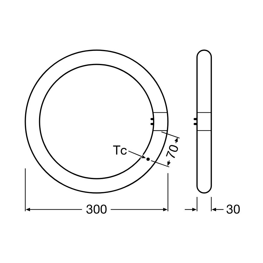 LED-Leuchtstoffröhre G10q/18,3W/230V 3000K - Osram