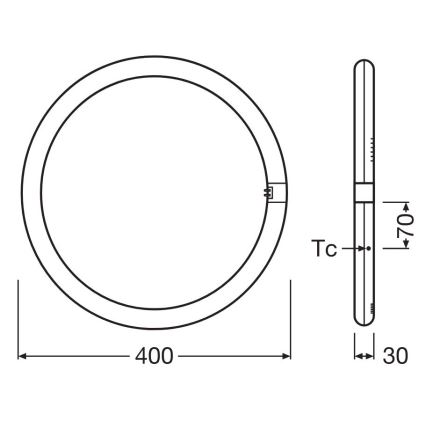 LED-Leuchtstoffröhre G10q/24W/230V 6500K - Osram