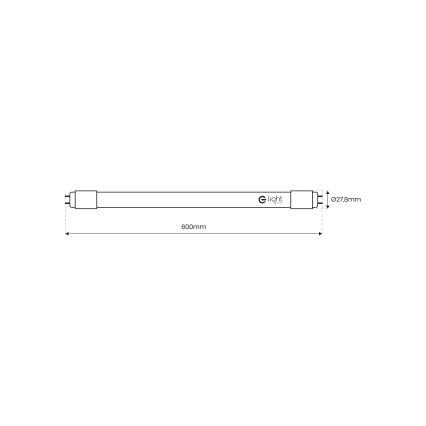 LED-Leuchtstoffröhre  G13/9W/230V 4000K 60 cm