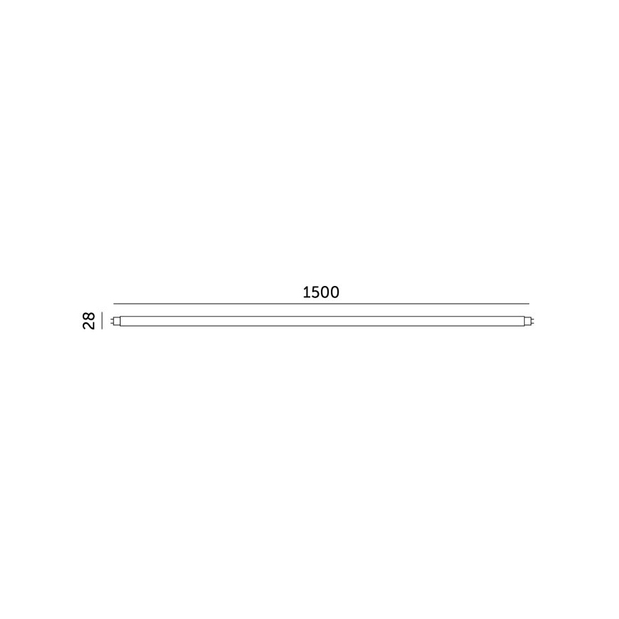 LED-Leuchtstoffröhre T8 G13/22W/230V 4000K 150 cm