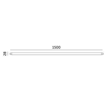 LED-Leuchtstoffröhre T8 G13/22W/230V 6500K 150 cm