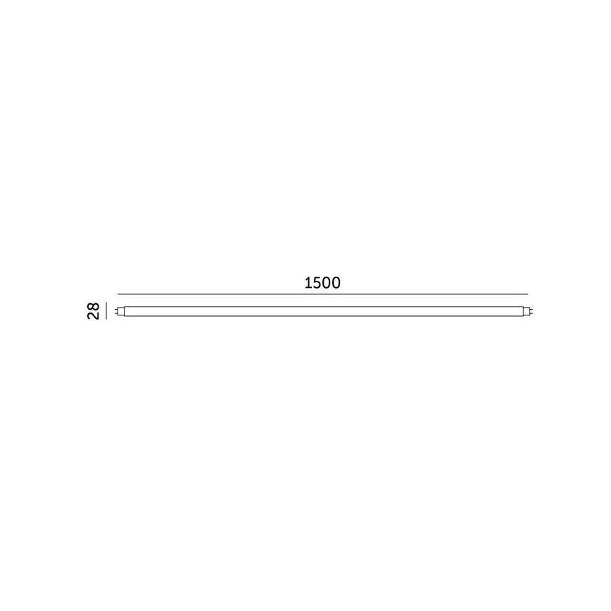 LED-Leuchtstoffröhre T8 G13/22W/230V 6500K 150 cm