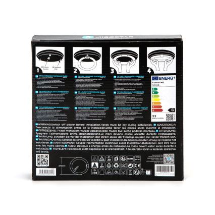 LED-Leuchtstoffröhre T9 G24q-1/22W/230V 6500K - Aigostar