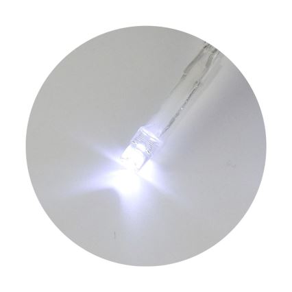 LED  Lichterkette 20xLED/2 Funktionen 2,4m kaltweiß