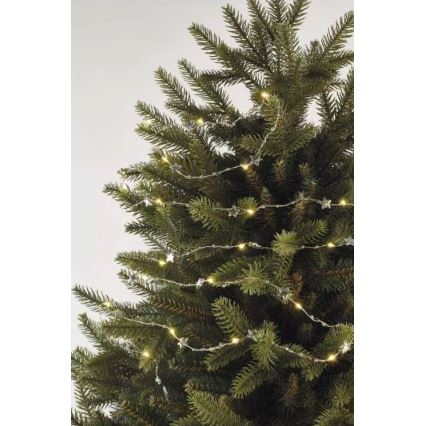 LED-Lichterkette 20xLED/2xAA 2,2 m warmweiß