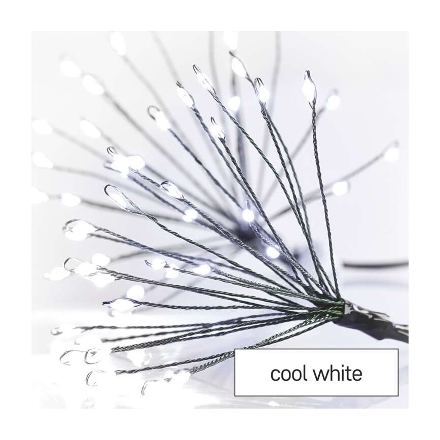 LED  Lichterkette 300xLED/8,2m kaltweiß