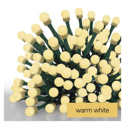 LED-Lichterkette 480 LEDs / 8 Funktionen, 53 m, IP44, warmweiß